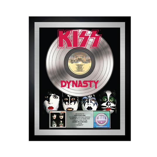 Personalized Platinum Dynasty Album Award
