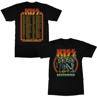 Spirit of 76 Tour T-Shirt Front & Back
